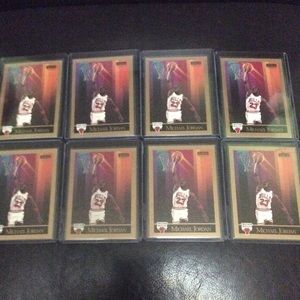Lot of 8 Michael Jordan 1990 Skybox #41 In…